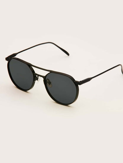 Marc Jacobs Latest Design Heavy Material Black Shade With Black Frame Sunglass For Men's MJ-113