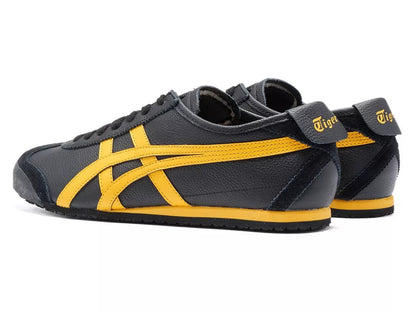 Onitsuka Tiger MEXICO Black Yellow 66 Slip-On Sneakers Casual Shoes For Man And Boys 1183A201-003