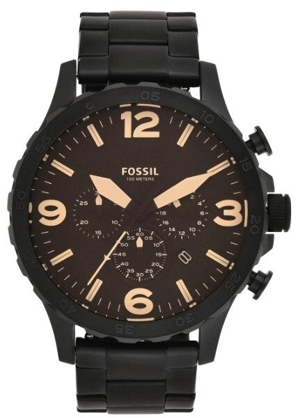 Fossil Machine Chronograph Black Dial Men's Watch For Man - FS-05016