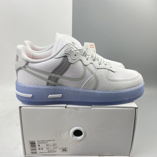 Air Force 1 Low React White Light Bone- CQ8879-100