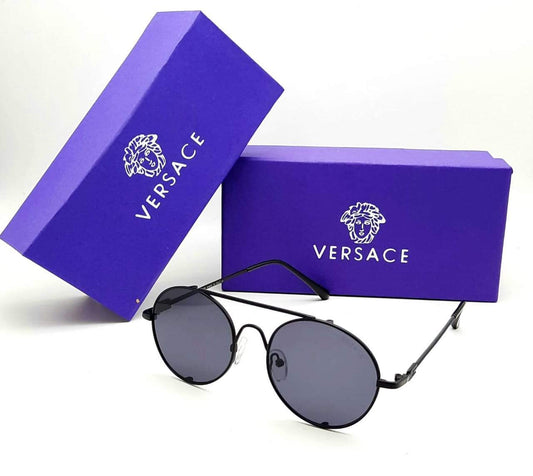 Versace Branded Full Black Men's Sunglass For Man Gift Sunglass - VER-98437