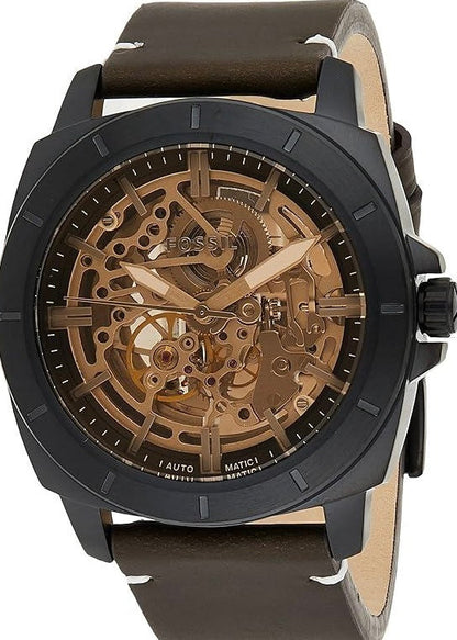 Fossil Machine Automatic Skeleton Dial Men’s Watch for Men Formal Casual – FS-05014