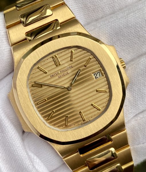 Patek Philippe Nautilus Mad Watch Qurtz Movement Gold Dated Watch For Men's-Best Men's Collection PK-1529210