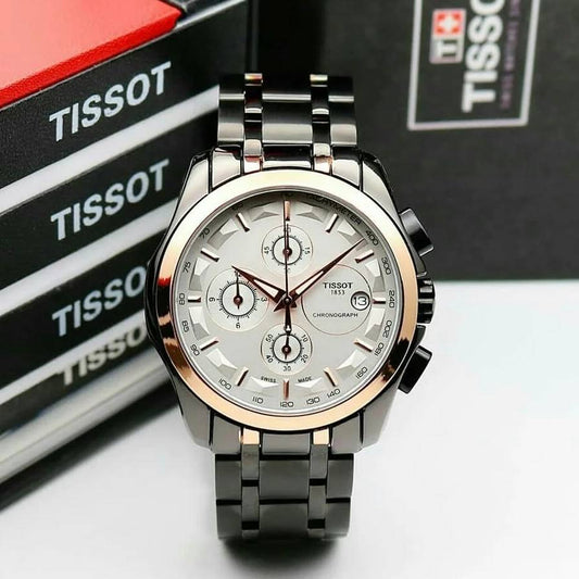 Tissot Black White Chronograph Men's Watch TS-616-BW