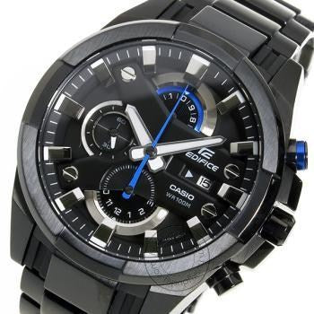 Casio Edifice EFR-540BK-1AVUDF Black Dial Black Stainless Steel Chronograph Men's watch