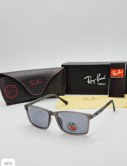 Rayban Stylish Grey Glass Men's And Women's Sunglass Heavy Quality Grey Color Stick RB-5487