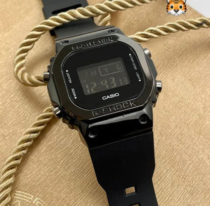 Casio G-Shock Analog-Digital Full with Black Digital Dial Resin Black Strap Watch Unisex Fancy look premium quality GA-GMS5600SK-9