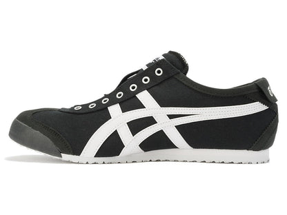 Onitsuka Tiger MEXICO 66 Slip-On Sneakers Casual Shoes For Man And Boys Black And White 1183A746-001