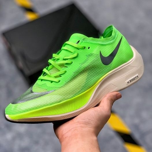 Nike Men's Zoomx Vaporfly Next Green Color Running Shoes For Men And Boys CD4773