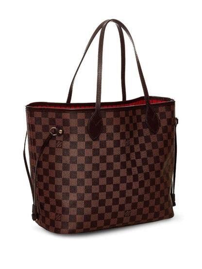 LOUIS VUITTON Authentic Canvas bag In checkered Brown Color Women's Or Girls Bag Along with sling- Stylist Daily Use Bag LV-5031-WBG