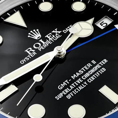 Rolex Wall Clock Quartz Analog Multi Color With Black Dial/Black & Blue Case Clock RLX-WC-119