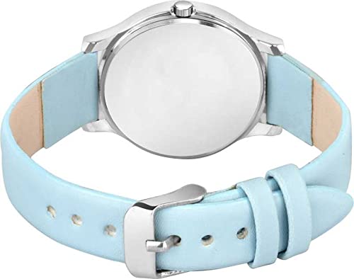 Analog Watch for Women and Girls With Blue Color Strap